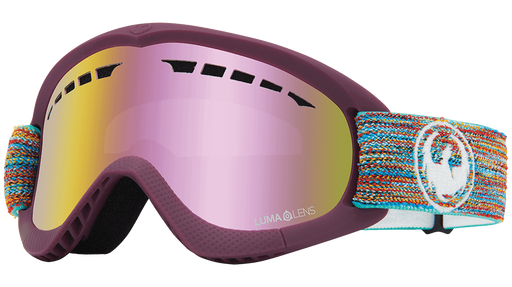 Dragon DXS Kids Goggles - Shred Together LumaLens Pink Ion - 2021