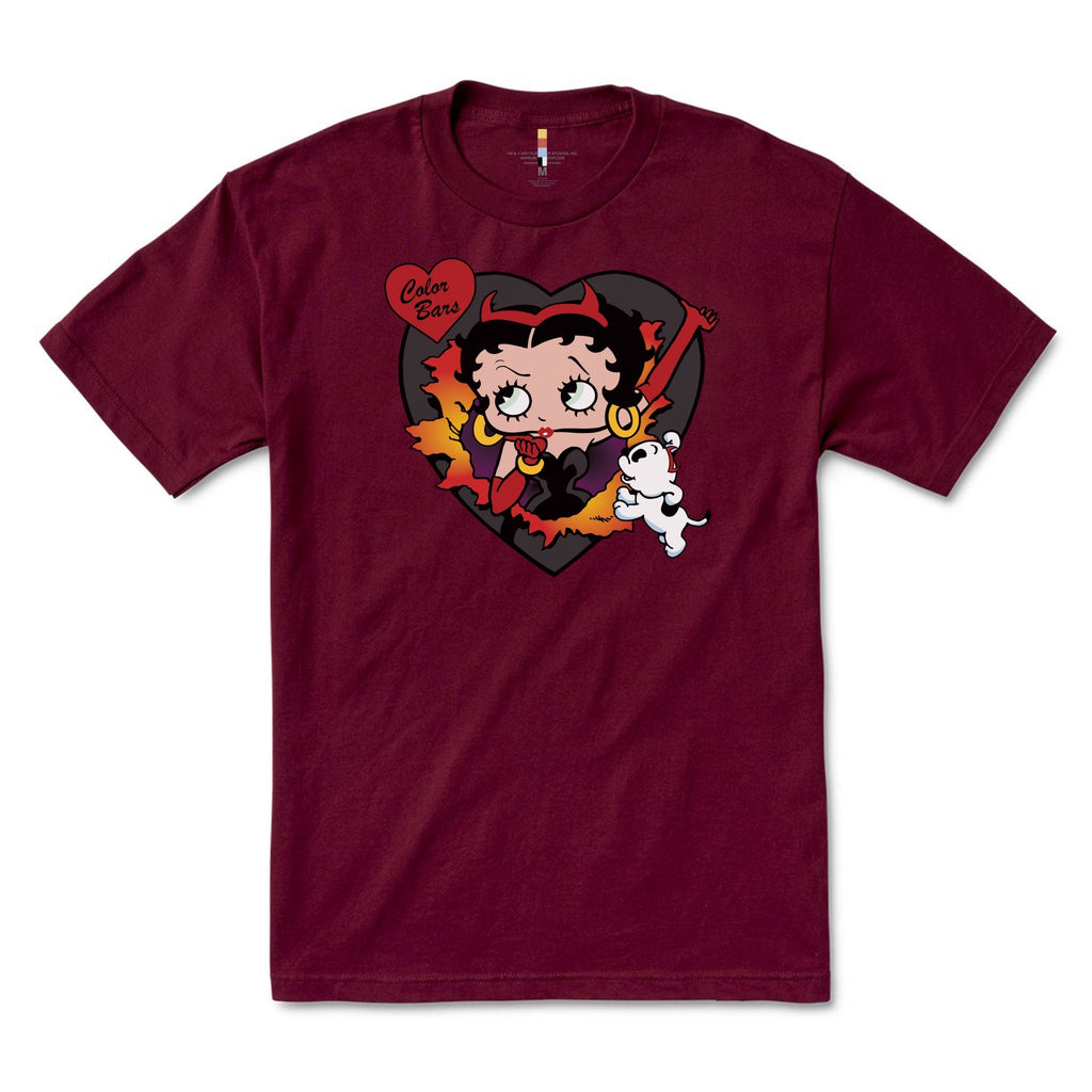 COLOR BARS BETTY BOOP RIPPER TEE — Modern Skate & Surf