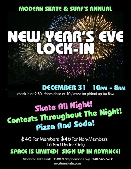 New Years Eve Lock in