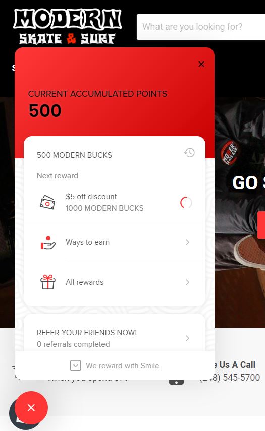 The BEST rewards program, Skater of the Month