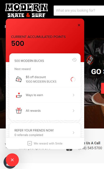 The BEST rewards program, Skater of the Month