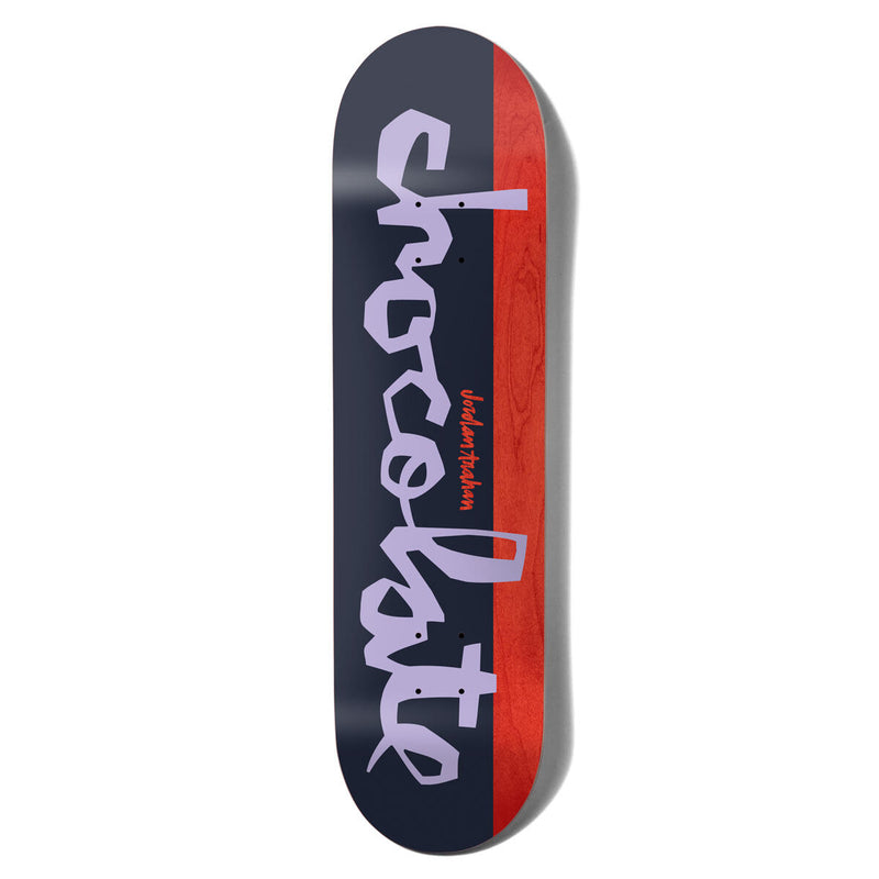CHOCOLATE JORDAN TRAHAN ORIGINAL CHUNK TWIN TAIL SKATEBOARD DECK