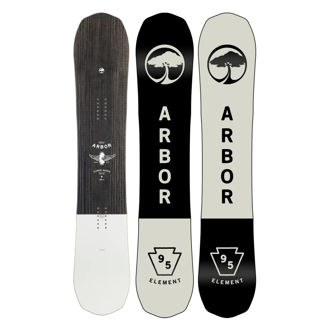 ARBOR ELEMENT ROCKER SNOWBOARD(2024) — Modern Skate & Surf