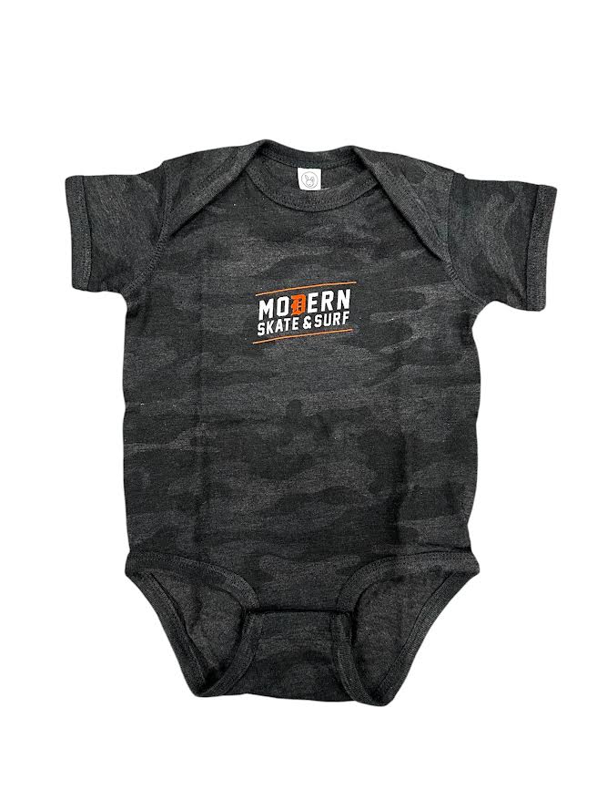 MODERN D LOGO ONESIE
