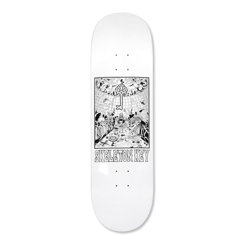 SKELETON KEY COUNCIL OF RAD II SKATEBOARD DECK