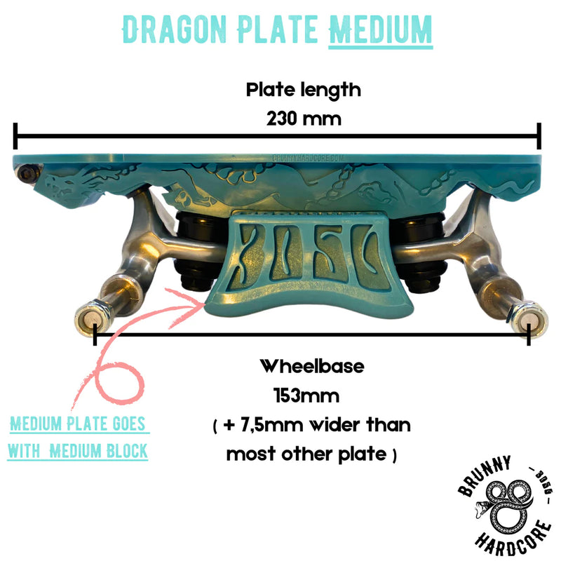 BRUNNY HARDCORE DRAGON PLATE