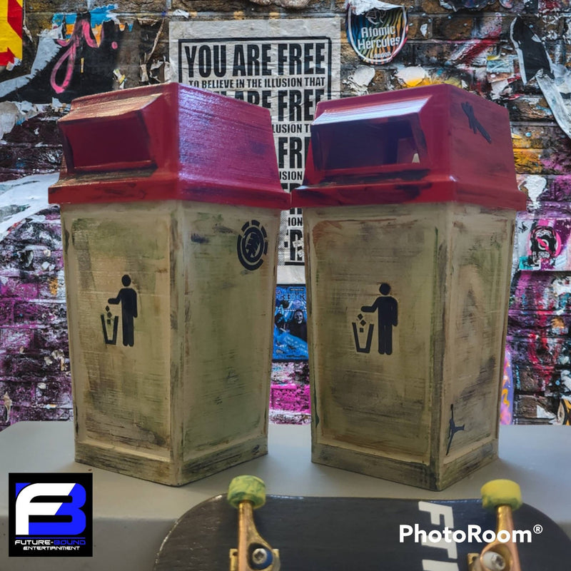 MUNICIPAL BIN(THRASHED)