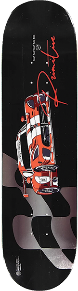 PRIMITIVE DODGE POWERED SKATEBOARD DECK