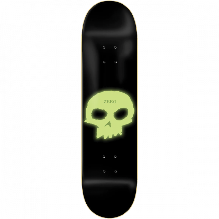 ZERO LOGO SKULL SKATEBOARD DECK
