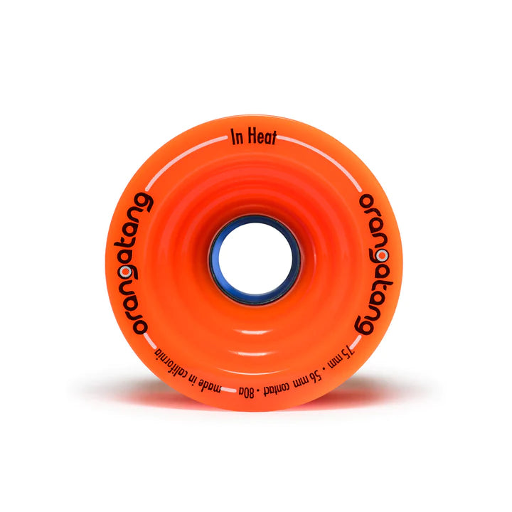 ORANGATANG IN HEAT LONGBOARD WHEELS