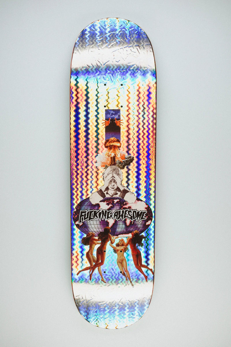 FA WORLD HOLO SKATEBOARD DECK