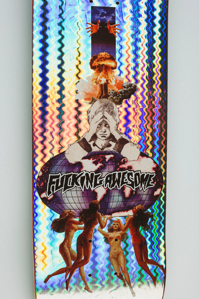 FA WORLD HOLO SKATEBOARD DECK