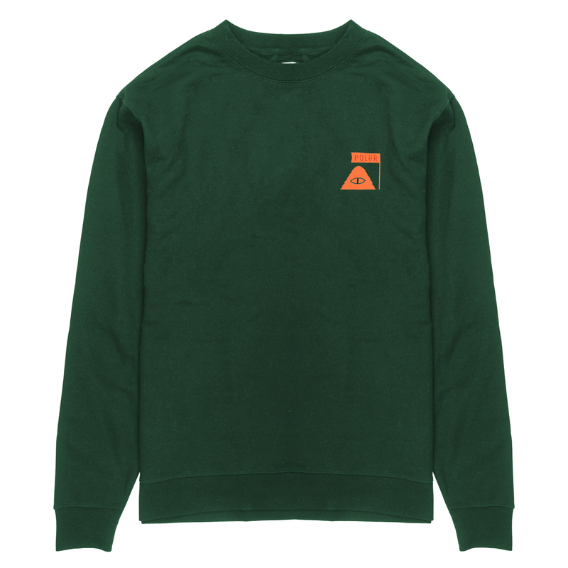 POLER DOWNHILL CREW NECK SWEATSHIRT