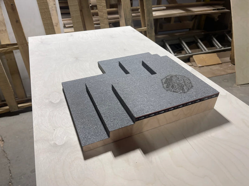 USAFBL PRO SERIES 3 STAIR W/ RAIL