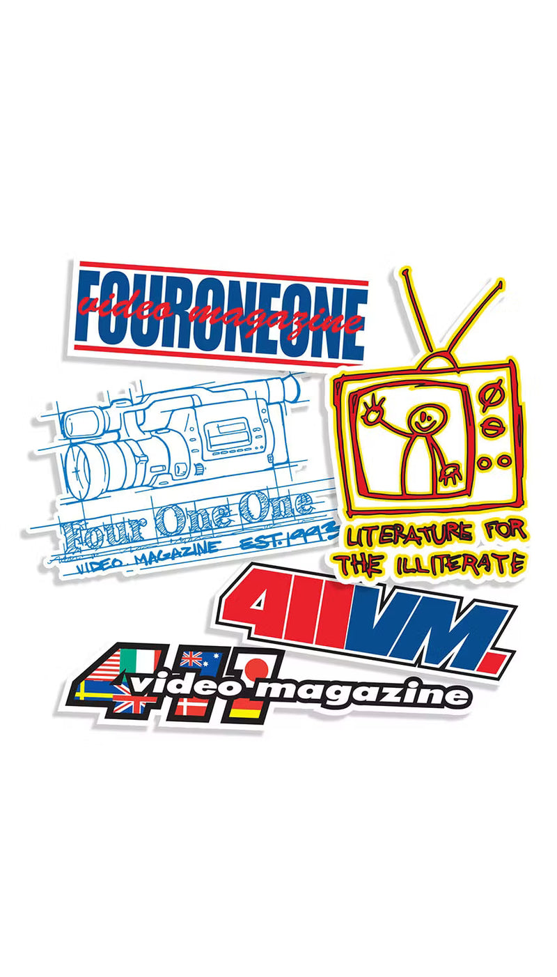 411VM LOGOS STICKER