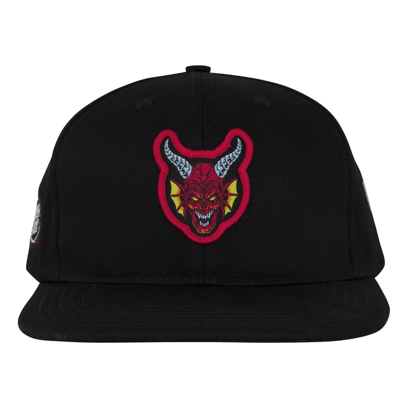 SANTA CRUZ X STRANGER HELLFIRE CLUB SNAPBACK