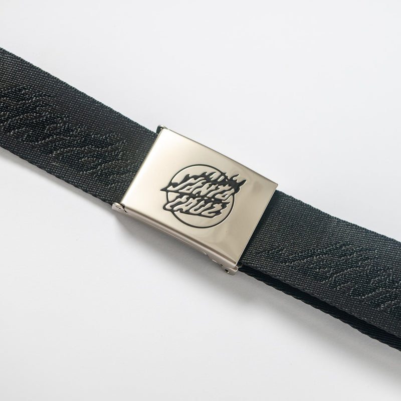 SANTA CRUZ FLAME DOT STRIP WEB BELT