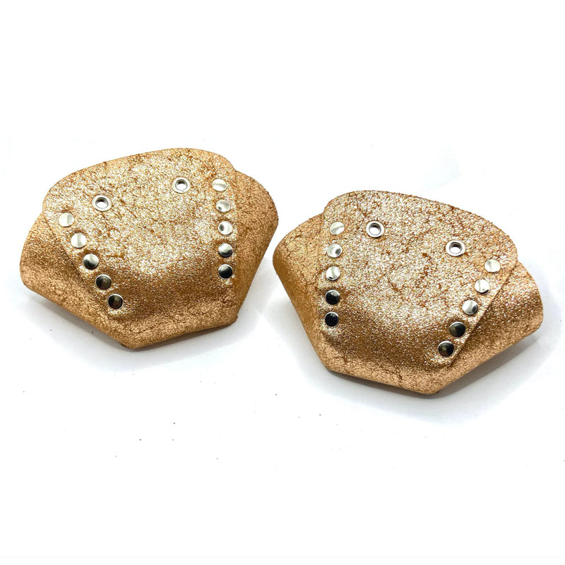 ROLLER STUFF GLITTER SUEDE TOE CAPS