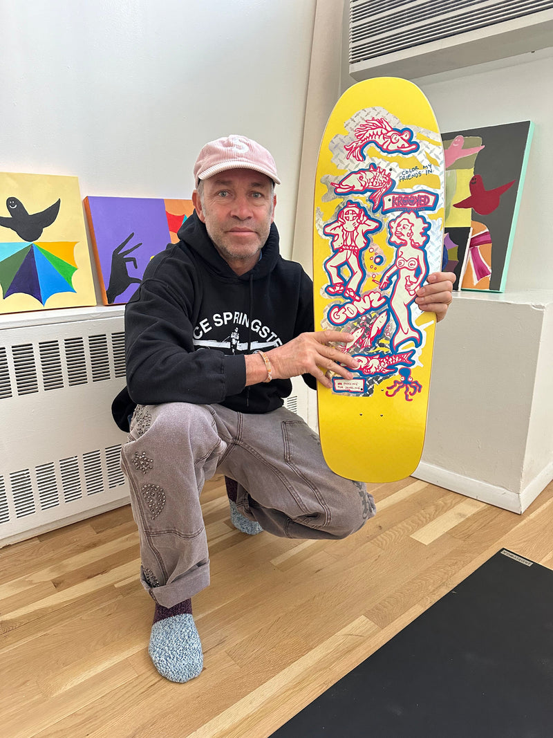 KROOKED COLOR MY FRIEND LTD. SSD SKATEBOARD DECK