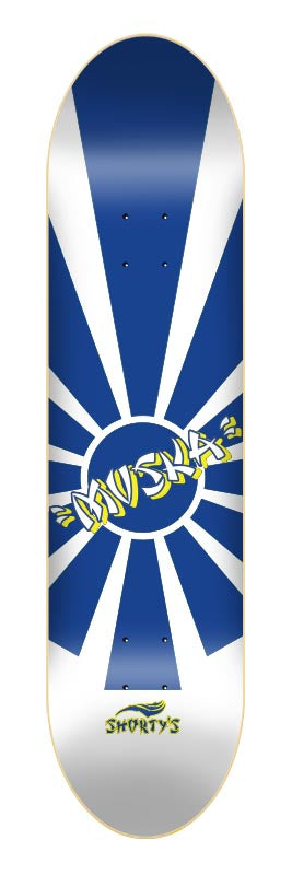 SHORTY'S MUSKA RISING SUN RE-ISSUE SKATEBOARD DECK