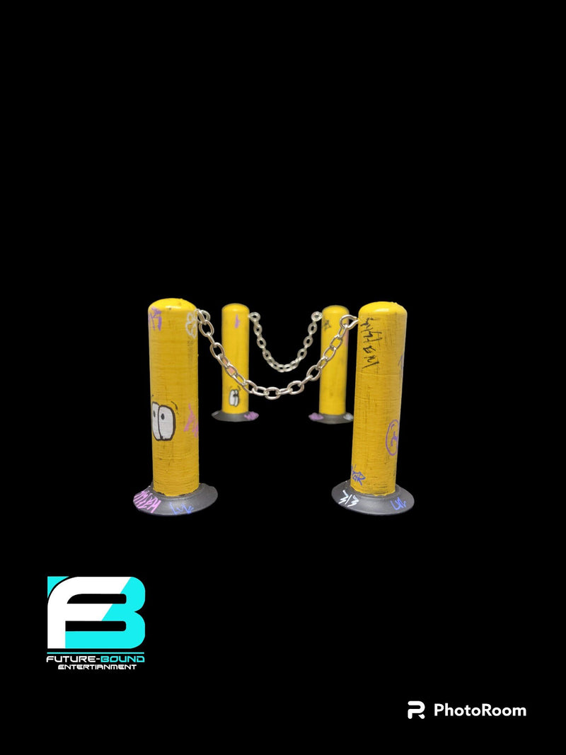 CHAIN BARRIER(THRASHED)