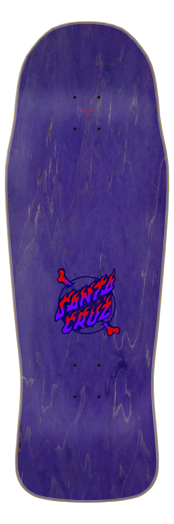 SANTA CRUZ VOLCANO SHAPED SKATEBOARD DECK