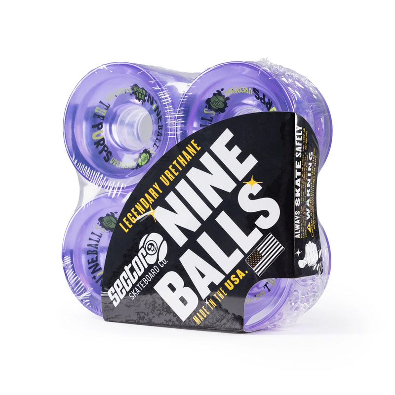 SECTOR 9 NINEBALL PURPS WHEELS