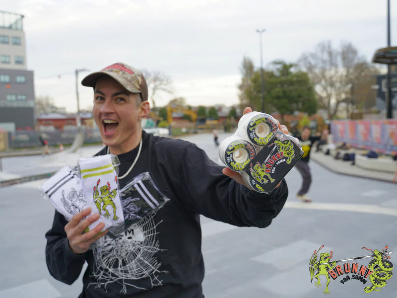 BRUNNY HARDCORE GERO GERO WHEELS(8-PACK)