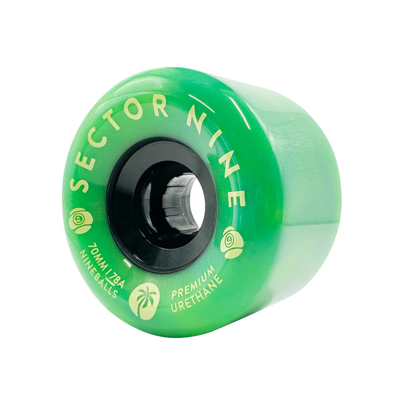 SECTOR 9 NINEBALL GREEN GOBLN WHEELS