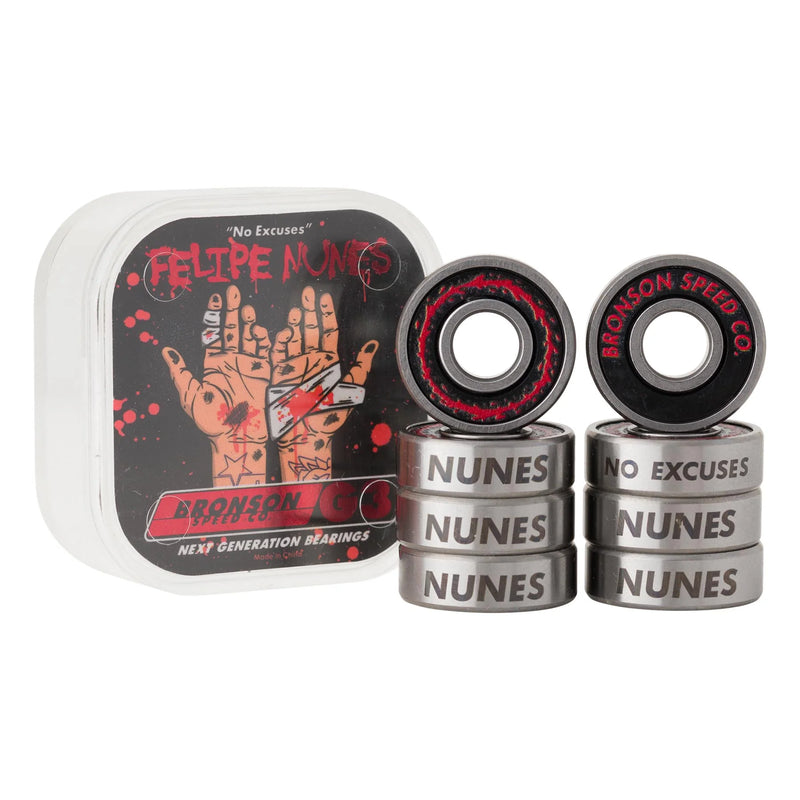 BRONSON SPEED CO. G3 PRO SKATEBOARD BEARINGS
