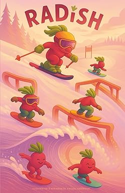 RADISH COLORING BOOK BY RACHEL ANDERSON