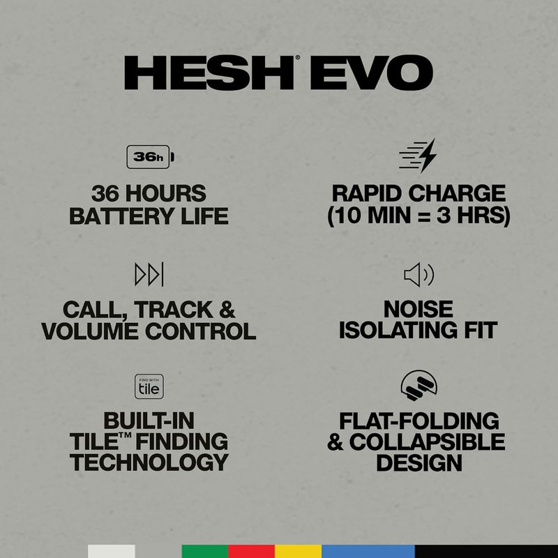 SKULLCANDY HESH EVO HEADPHONES