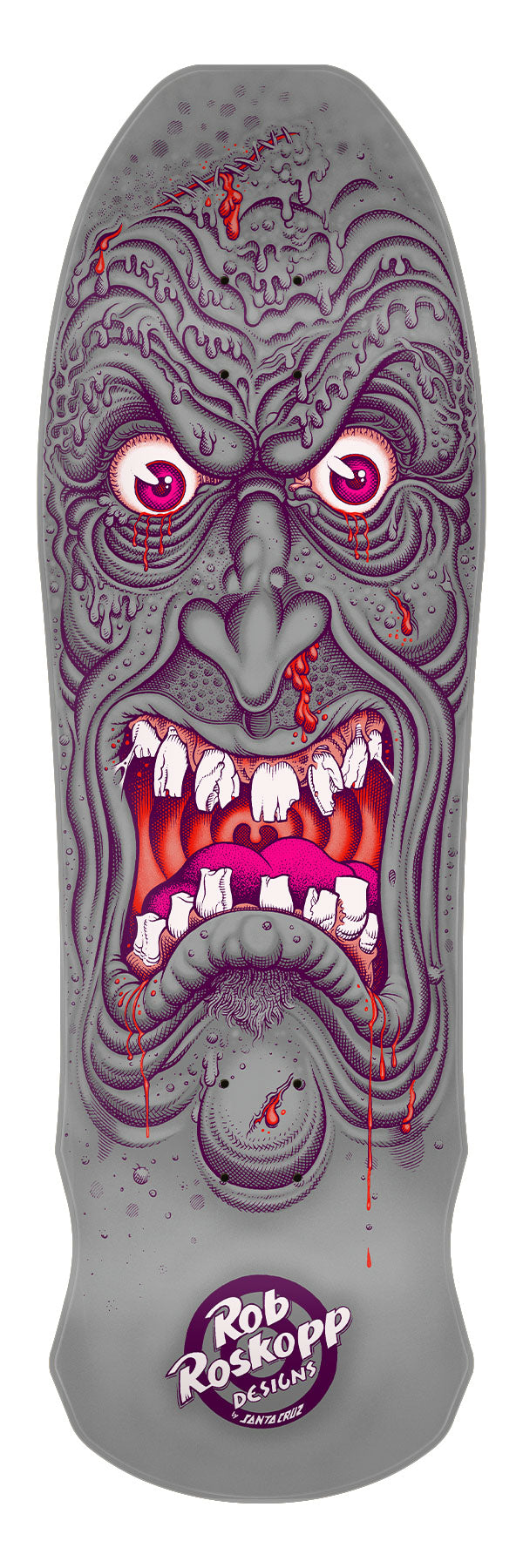 SANTA CRUZ ROB ROSKOPP FACE FLORIAN REISSUE SKATEBOARD DECK