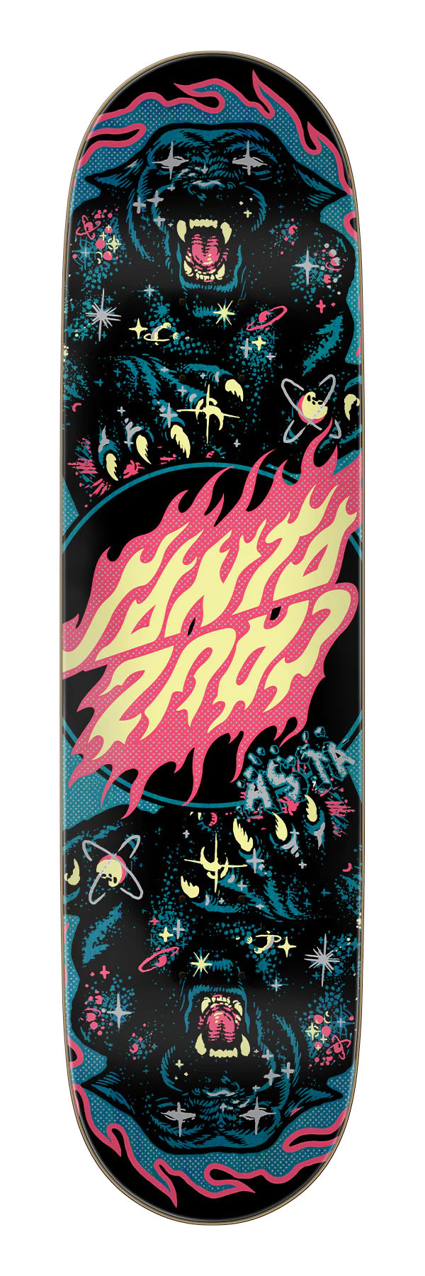 SANTA CRUZ COSMIC TWIN SKATEBOARD DECK