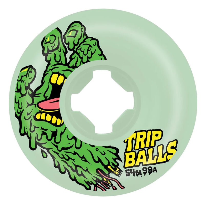 SLIME BALLS FACE MELTER TRIP BALLS SKATEBOARD WHEELS