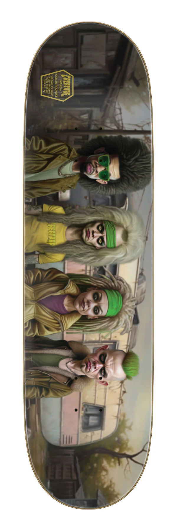 CREATURE MANOR VX SKATEBOARD DECK
