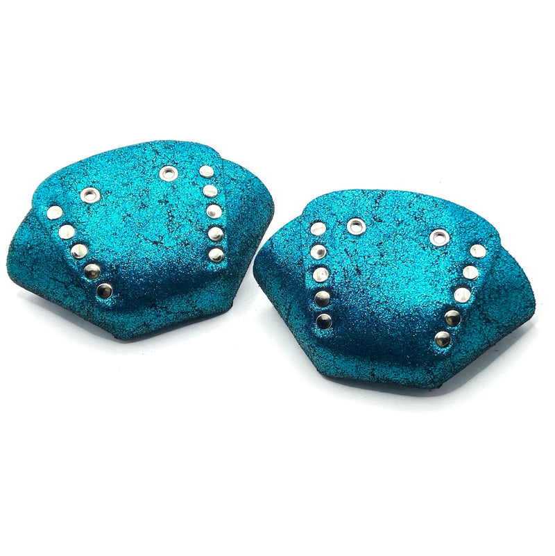 ROLLER STUFF GLITTER SUEDE TOE CAPS