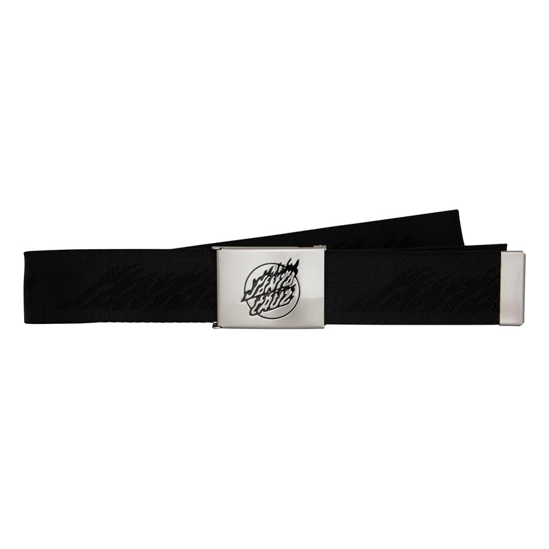 SANTA CRUZ FLAME DOT STRIP WEB BELT