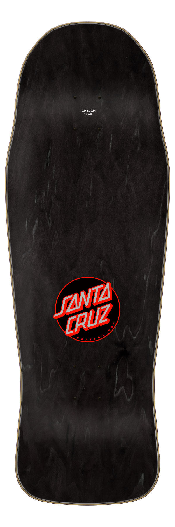 SANTA CRUZ GHOST BLACK DECK