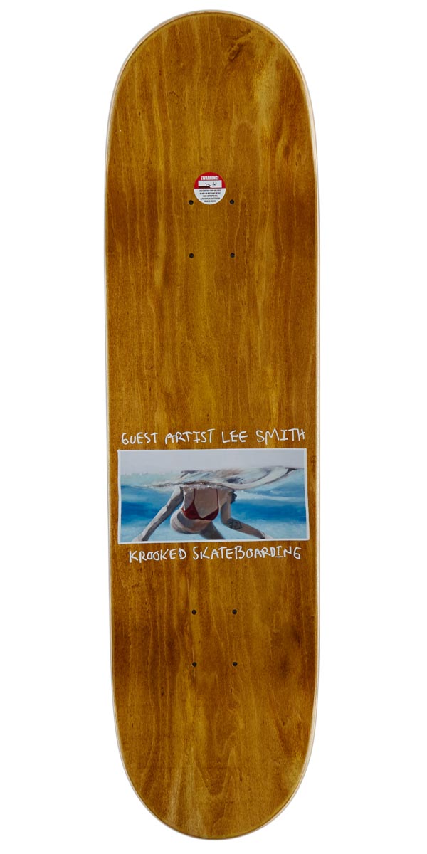 KROOKED LEE SMITH GUEST ARTIST SKATEBOARD DECK
