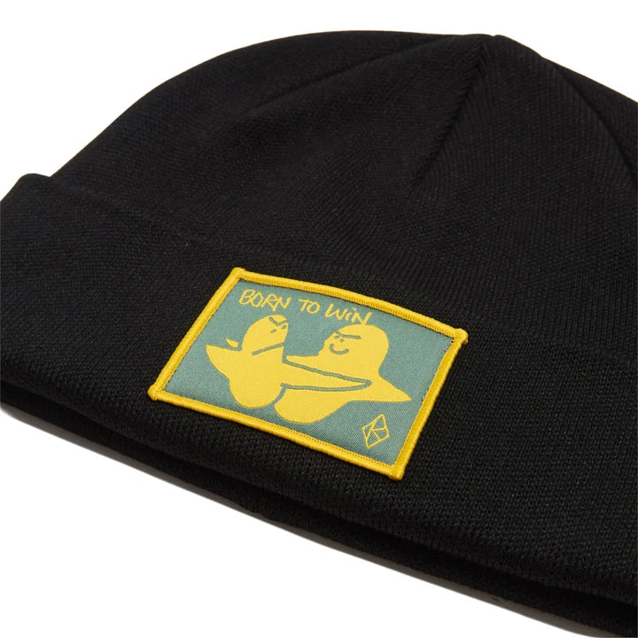 KROOKED BORN TO WIN CUFF BEANIE