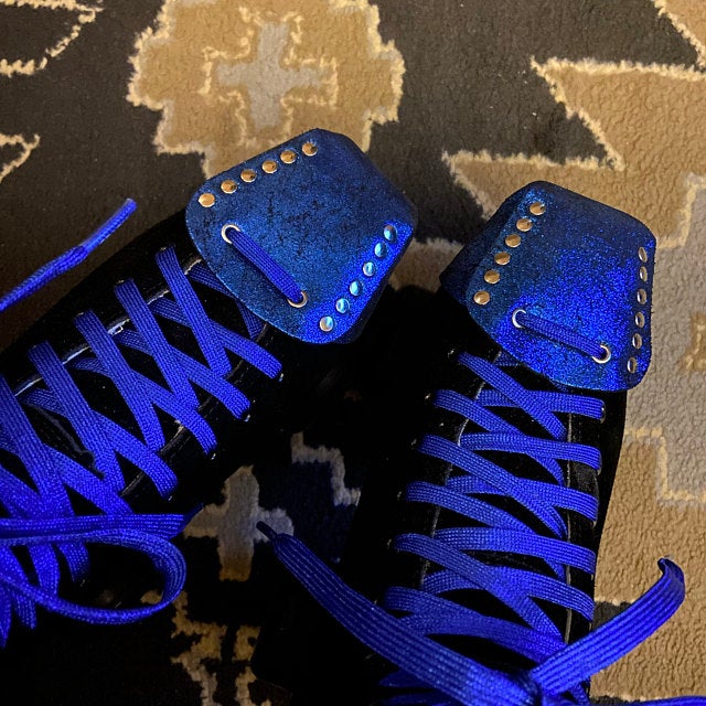 ROLLER STUFF GLITTER SUEDE TOE CAPS