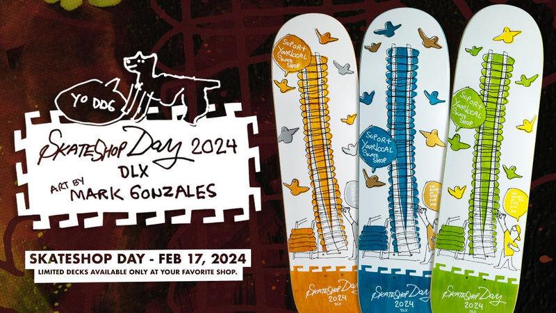 SKATE SHOP DAY SHOP KEEPER SKATEBOARD DECK