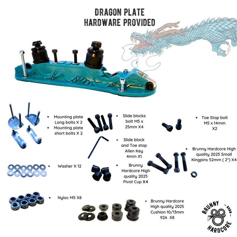 BRUNNY HARDCORE DRAGON PLATE