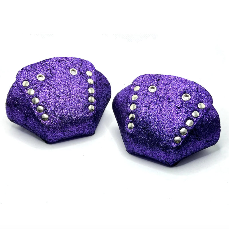 ROLLER STUFF GLITTER SUEDE TOE CAPS
