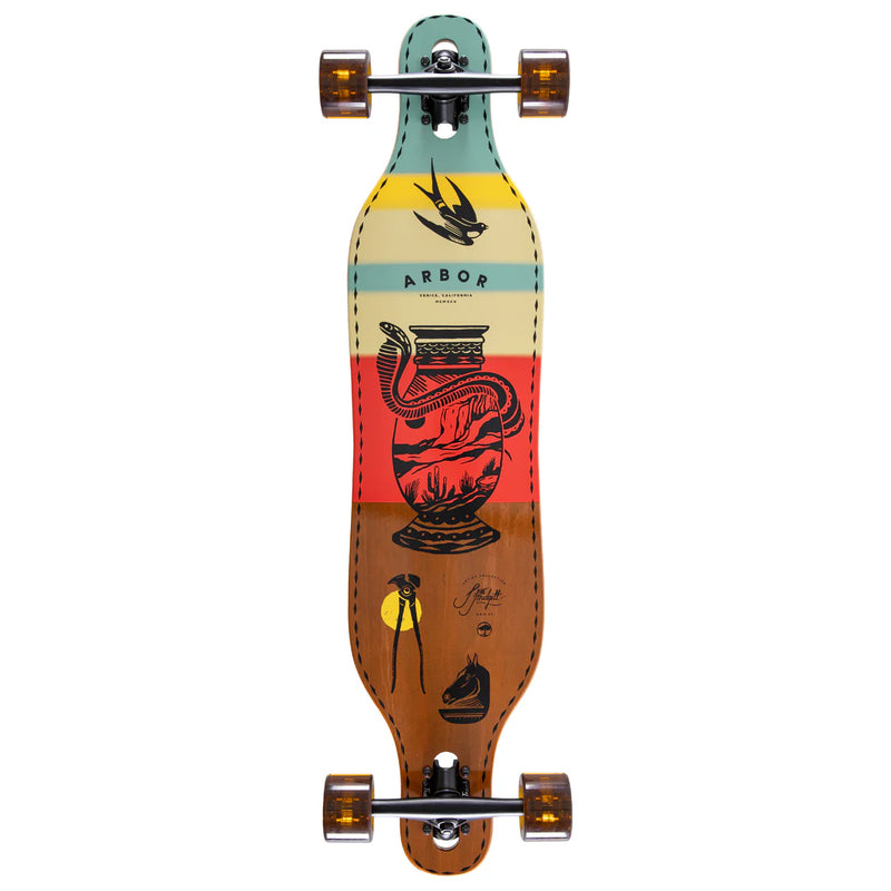 ARBOR AXIS 37" ARTIST COMPLETE LONGBOARD