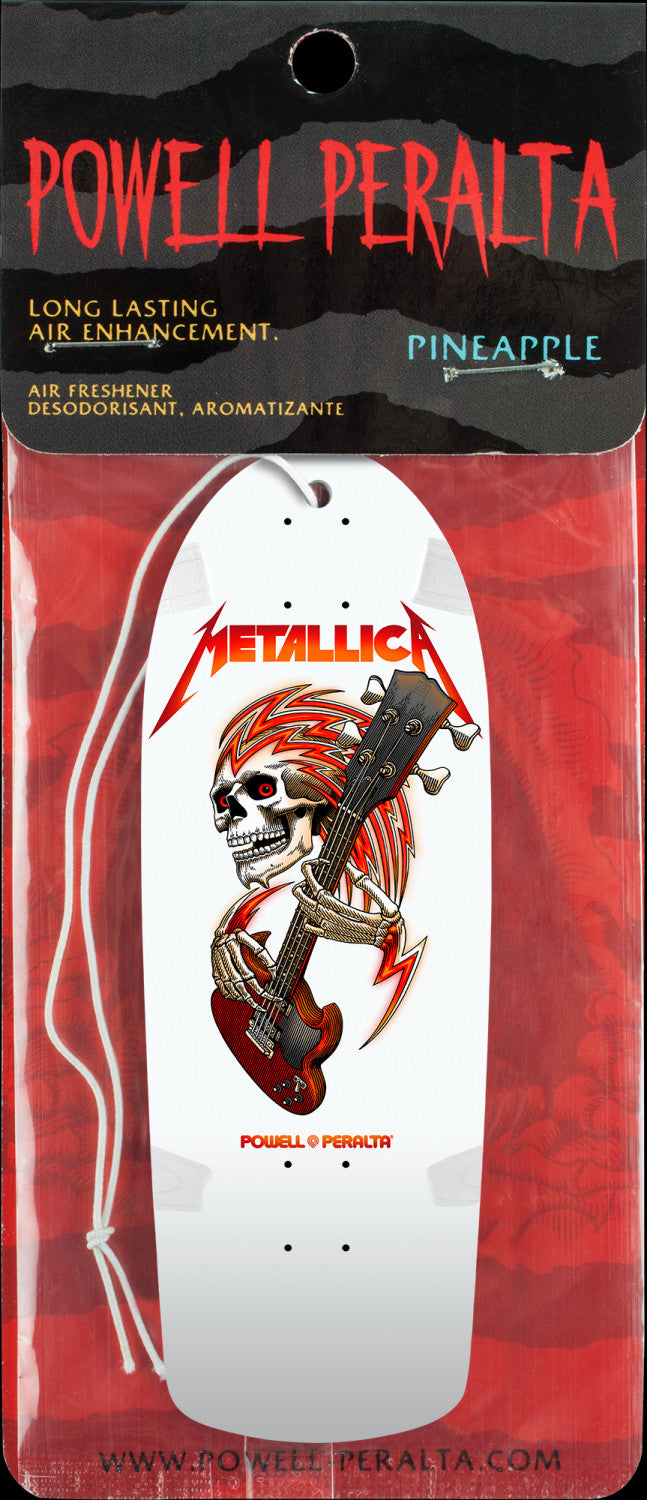 POWELL PERALTA METALLICA COLLAB AIR FRESHENER
