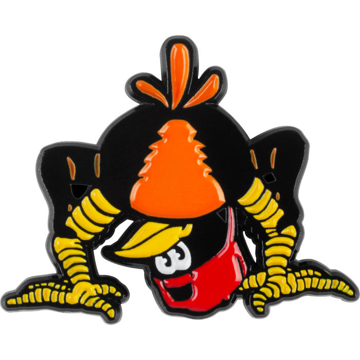 POWELL PERALTA ORIOLE LAPEL PIN