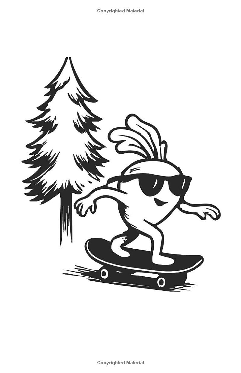 RADISH COLORING BOOK BY RACHEL ANDERSON