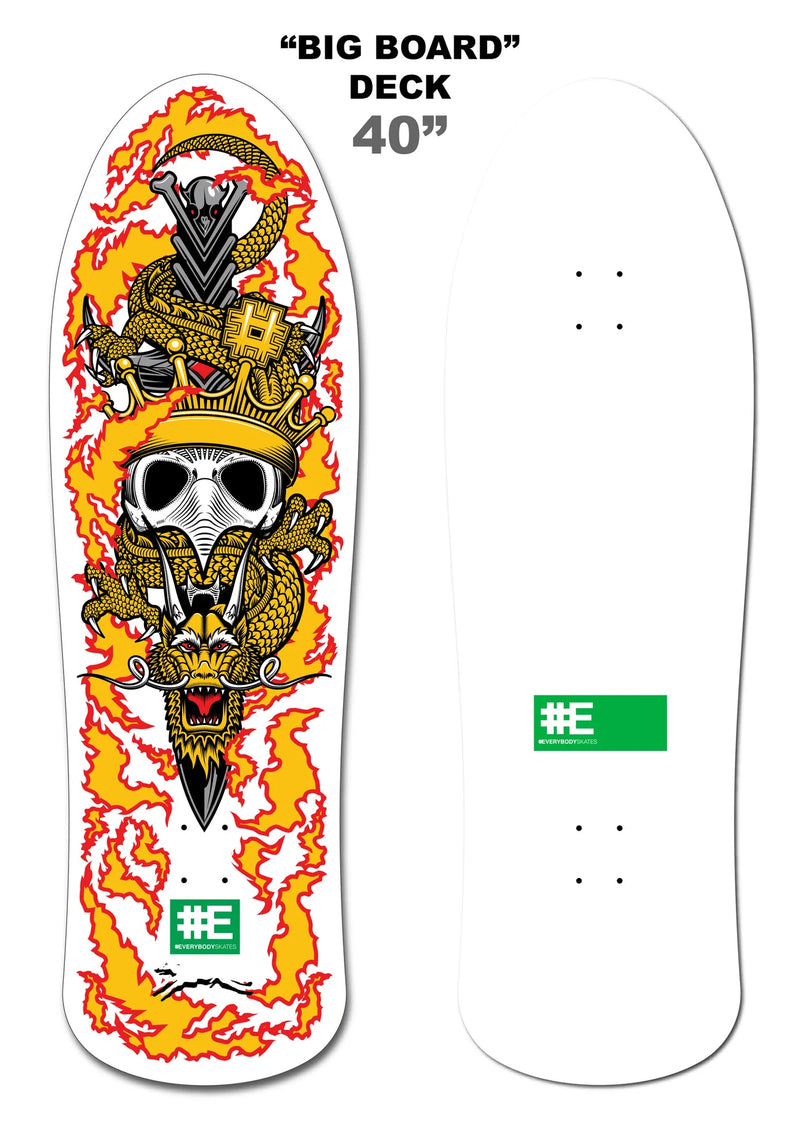 EVERYBODY SKATES BIG BOARD DECK